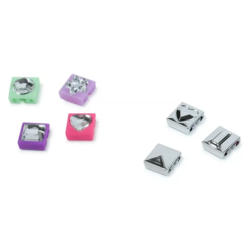 Cool Maker, pack de ampliación PopStyle, set de manualidades de pulseras, más de 50 piedras decorativas, rinde 3 uds. (el envase puede variar), set de joyería creativa, juguete infantil para niños a partir de 7 años