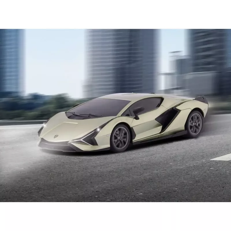 Coche RC REVELL Lamborghini Sián verde claro 1:24, teledirigido, maqueta de plástico 24691