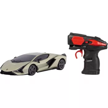 Coche RC REVELL Lamborghini Sián verde claro 1:24, teledirigido, maqueta de plástico 24691