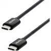 Cable USB-C a USB-C ADATA CACC-100PN-BK, USB 2.0, 1 m, negro