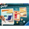 Set de pintura Ravensburger CreArt Gallery Wall Set 'Am Strand' 23901 — set de actividad de pintura con paneles con marco