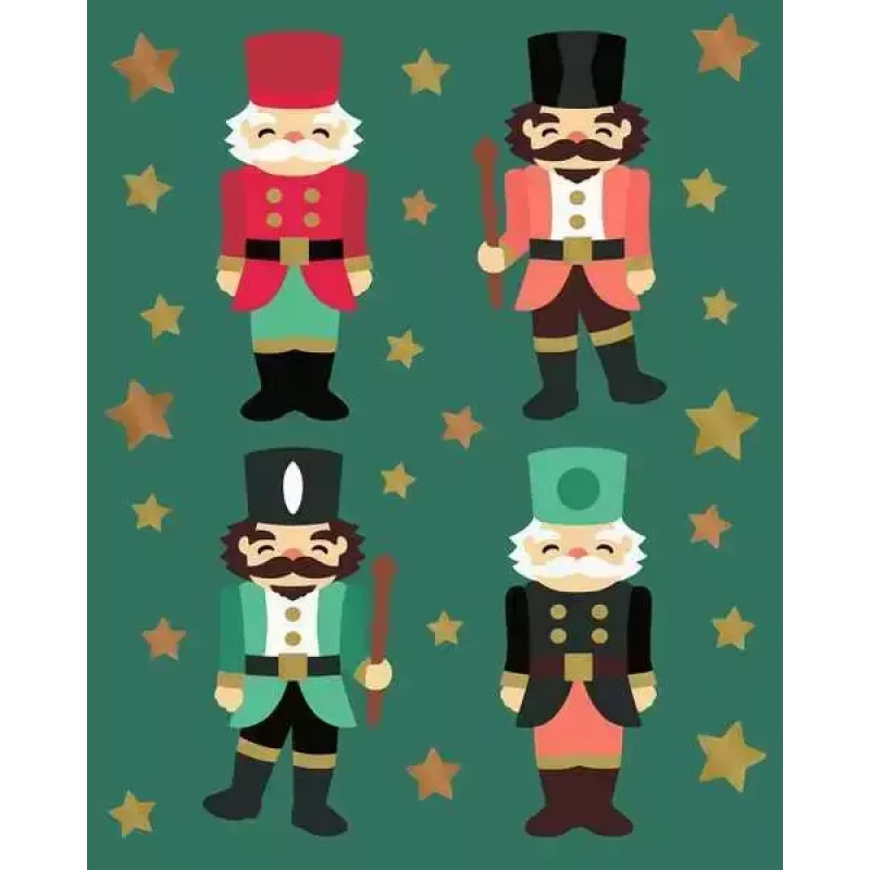 Set de pintura Ravensburger CreArt Christmas Nutcracker Delight - modelo 23893