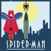 Set de pintar por números Ravensburger CreArt Spider-Man (modelo 23891) — set de pintura sobre lienzo