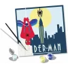 Set de pintar por números Ravensburger CreArt Spider-Man (modelo 23891) — set de pintura sobre lienzo