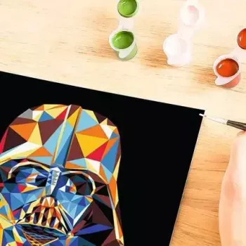 Set de pintura Ravensburger CreArt Star Wars - Darth Vader, modelo 23731, set de pintar por números