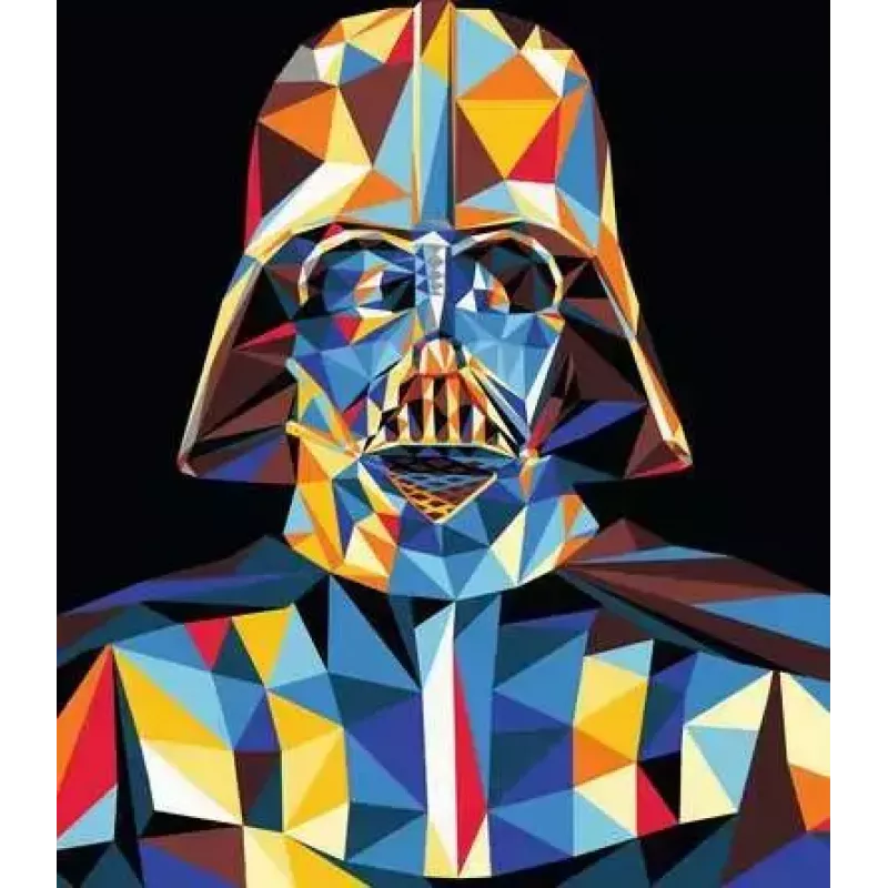 Set de pintura Ravensburger CreArt Star Wars - Darth Vader, modelo 23731, set de pintar por números