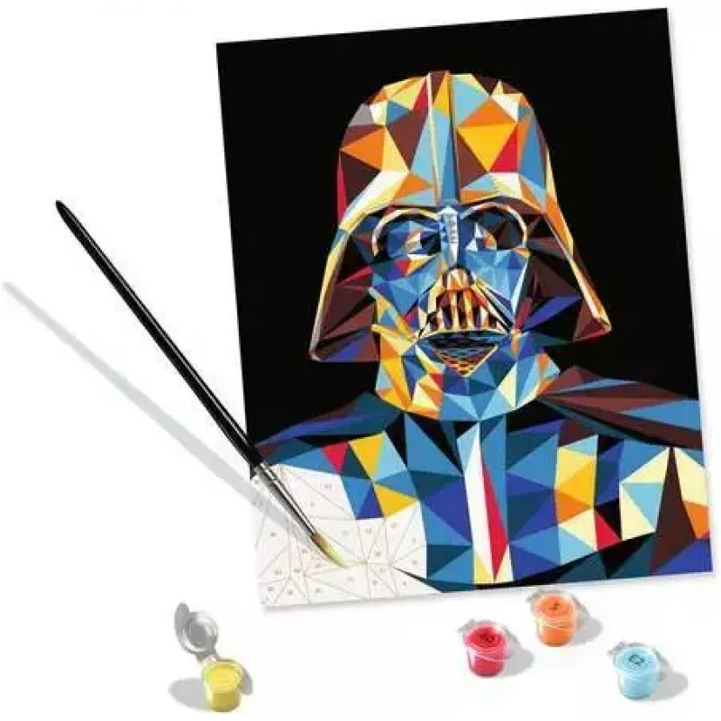 Set de pintura Ravensburger CreArt Star Wars - Darth Vader, modelo 23731, set de pintar por números