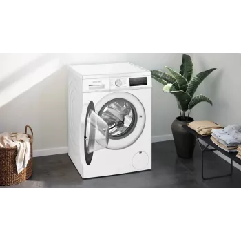 Lavadora Siemens iQ500 WU14UT42 de carga frontal 9 kg 1351 rpm blanco