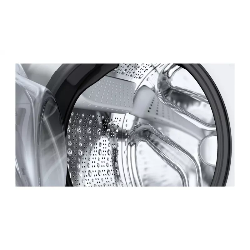 Lavadora Siemens iQ500 WG44G2F22 de carga frontal 9 kg 1351 rpm negro, blanco