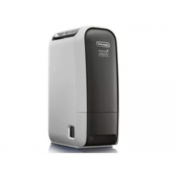 DeLonghi DNS65 deshumidificador 2,8 l depósito de agua, 34 dB, 220–240 V, 50 Hz, negro/gris