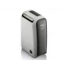 DeLonghi DNS65 deshumidificador, 6 l/día, depósito de agua de 2,8 l, 220-240 V, 50 Hz, negro/blanco