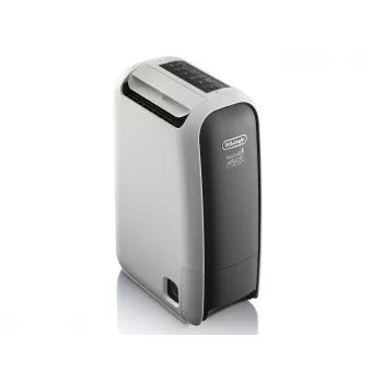 DeLonghi DNS65 deshumidificador 2,8 l depósito de agua, 34 dB, 220–240 V, 50 Hz, negro/gris