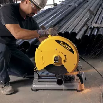 DeWalt D28715 sierra de inglete y tronzadora de cambio rápido de 14
