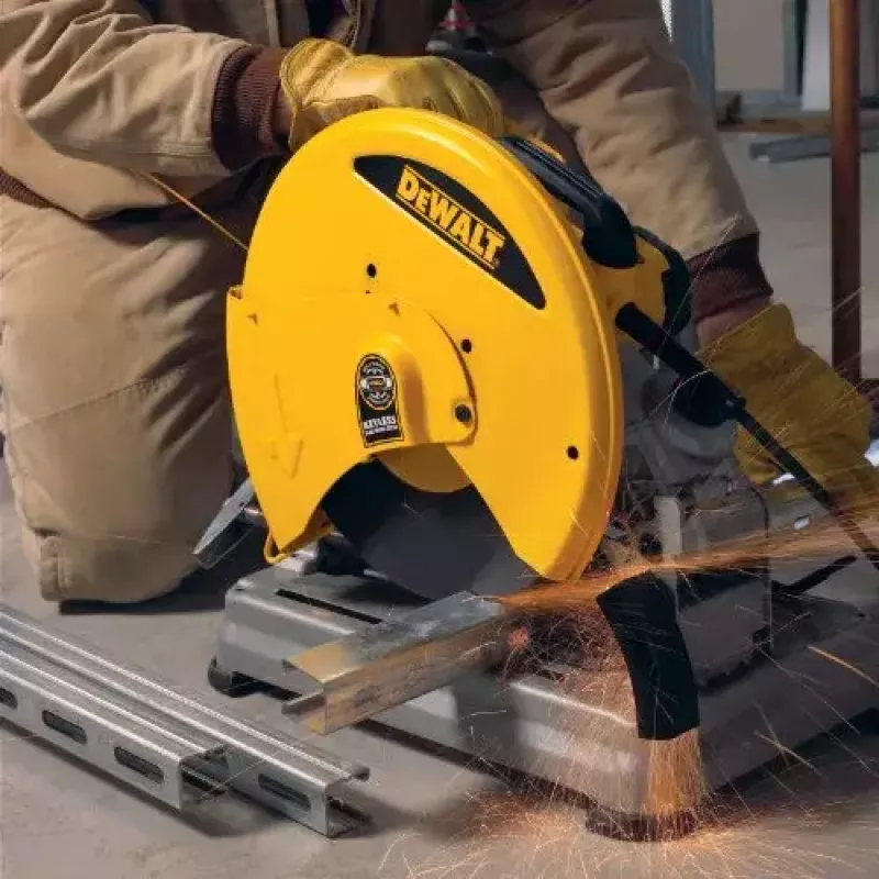 DeWalt D28715 sierra de inglete y tronzadora de cambio rápido de 14