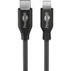 Cargador GOOBAY 64574 cable USB‑C PD a Apple Lightning 30W 1 m, negro