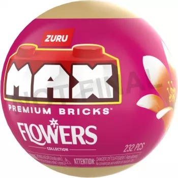 MAX Premium Flowers colección de bloques de construcción ZURU