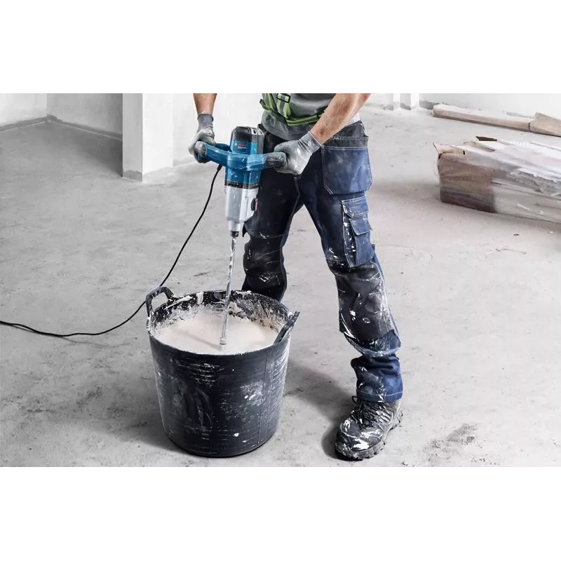 Bosch Professional GRW 140 mezclador de pintura, 1400 W, 2 velocidades (06011C4020)