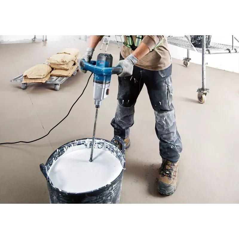 Bosch Professional GRW 140 mezclador de pintura, 1400 W, 2 velocidades (06011C4020)