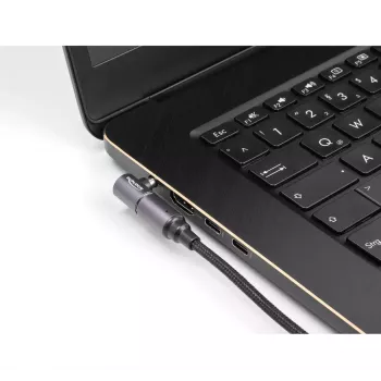 Cable de carga para portátil DeLOCK USB Type-C macho a conector magnético de 8 pines 1,8 m