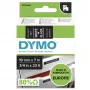 Etiquetas DYMO D1 auténticas | Impresión blanca sobre cinta negra | 19 mm x 7 m | Etiquetas autoadhesivas para impresoras de etiquetas LabelManager | Fabricadas en Europa