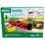 Ravensburger BRIO World Rote Lola set de tren de granja – set de tren de juguete de madera