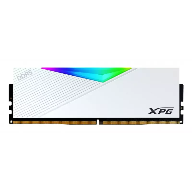 DIMM 64 GB DDR5-6000 (2x 32 GB) kit dual, memoria RAM blanca, AX5U6000C3032G-DCLARWH, Lancer RGB, INTEL XMP