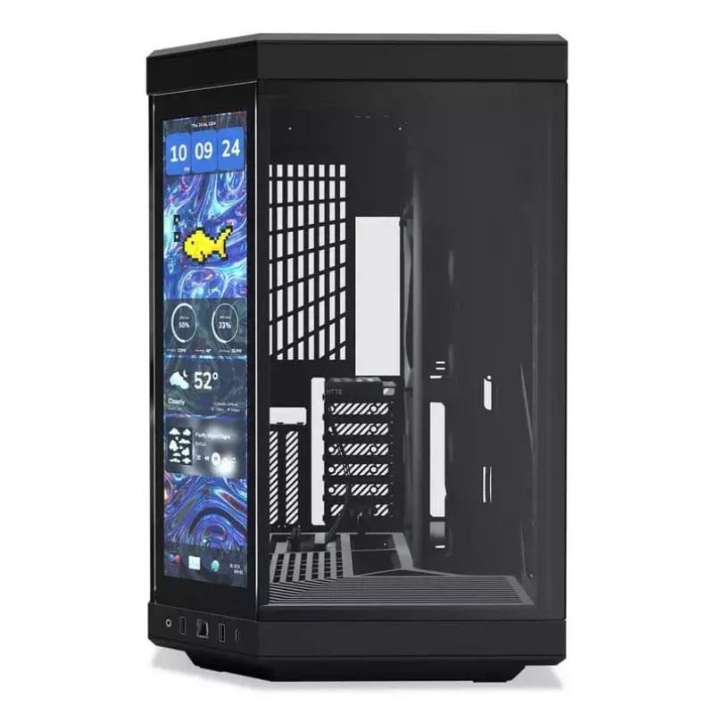 Caja de PC HYTE Y70 Touch Infinite Midi-Tower negra