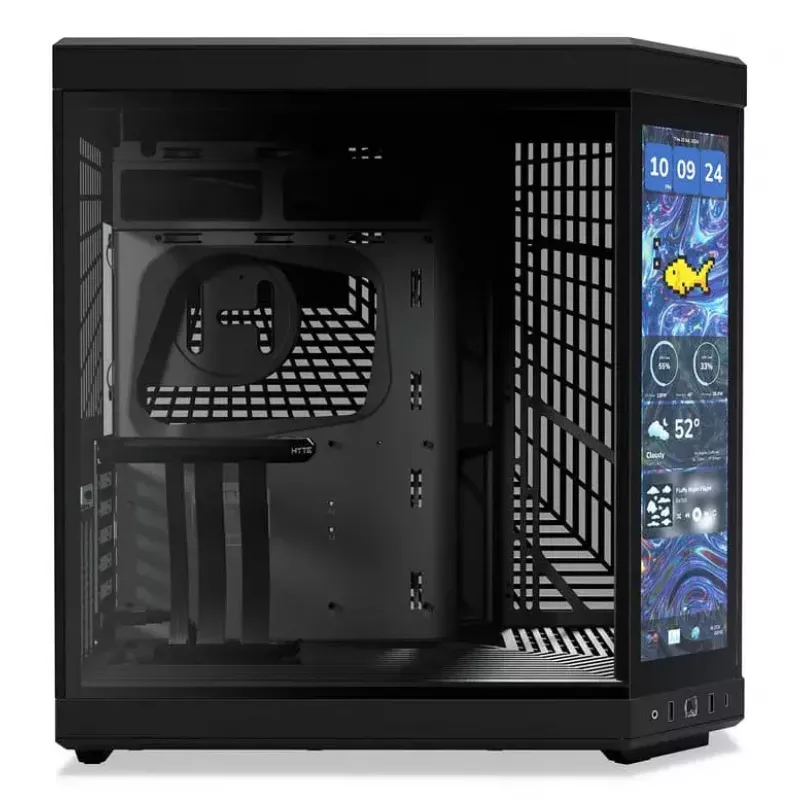 Caja de PC HYTE Y70 Touch Infinite Midi-Tower negra