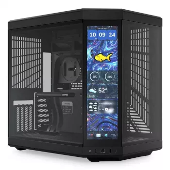 Caja de PC HYTE Y70 Touch Infinite Midi-Tower negra