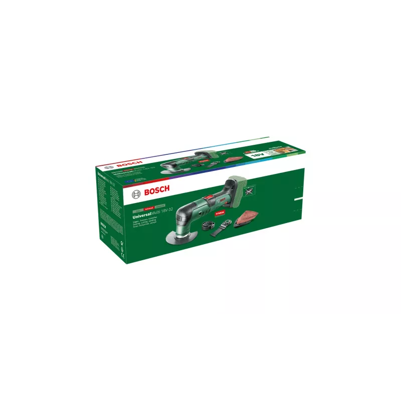 Bosch UniversalMulti 18V-32 negro, verde 19000 OPM