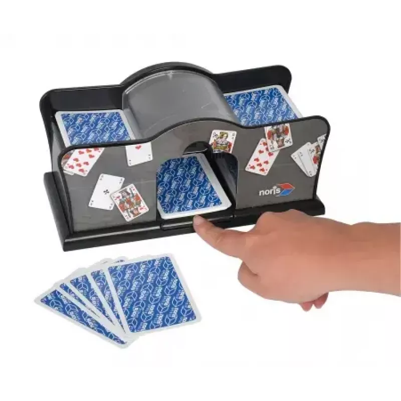Mezclador de cartas Simba Noris 606154621 negro tipo de pila C