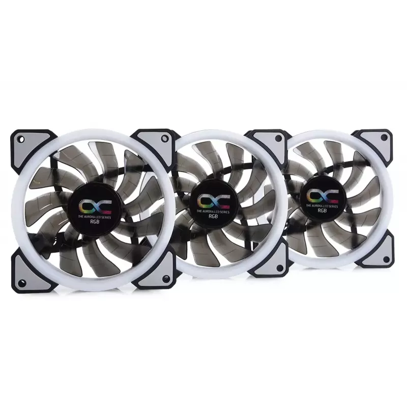Ventilador Alphacool Eiszyklon Aurora LUX Digital RGB 12 cm transparente