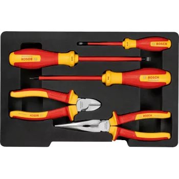Bosch VDE juego de herramientas mixto, 5 piezas (1600A02NG2)