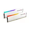DIMM 96 GB DDR5-5600 (2x 48 GB) Dual-Kit, memoria RAM blanca, F5-5600J4040D48GX2-RM5RW, Ripjaws M5 RGB, INTEL XMP