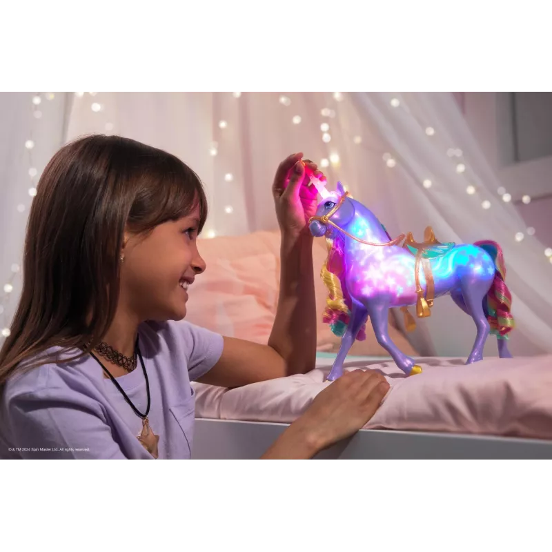 Spin Master Unicorn Academy - Magia de luz Wildstar, figura de juguete
