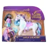Unicorn Academy, Layla y Glacier con 2 accesorios y herramienta para el pelo, muñecas y juguete de unicornio para niñas a partir de 4 años