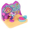 Set de juego Deluxe Room Spin Master Gabby's Dollhouse – Wellness Room con figura de suricato