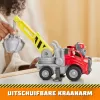 Rubble & Crew, camión grúa de juguete con pinza Chargers con piezas móviles y una figura de acción coleccionable, juguete para niños a partir de 3 años