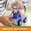 Rubble & Crew, camión hormigonera de juguete Mix's con figura de acción y piezas móviles, juguete para niños a partir de 3 años