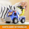 Rubble & Crew, camión hormigonera de juguete Mix's con figura de acción y piezas móviles, juguete para niños a partir de 3 años