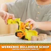 Bulldozer de juguete Spinmaster Rubble's Bulldozer – construcción de plástico, para niños a partir de 3 años, negro/naranja/amarillo