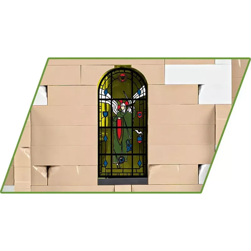 Bloques de construcción Cobi iglesia Sainte-Mère-Église 2280 piezas 10 años