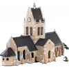Bloques de construcción Cobi iglesia Sainte-Mère-Église 2280 piezas 10 años