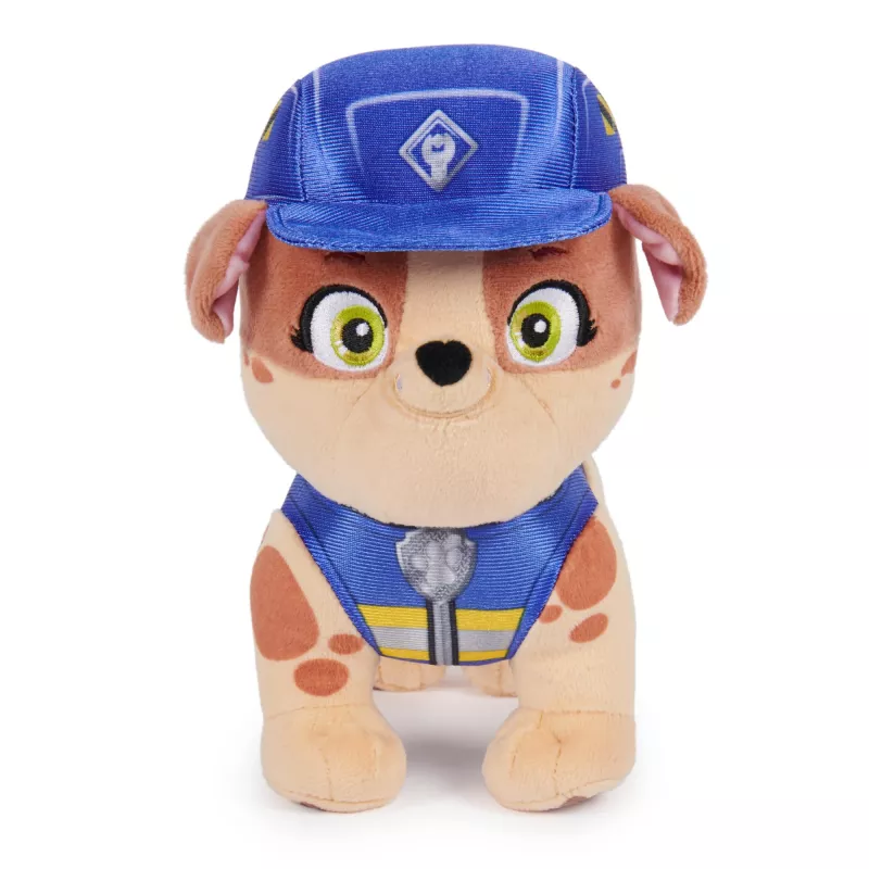 Rubble & Crew, peluches premium, peluche Charger de 18 cm con uniforme de obrero, juguete para niños y niñas a partir de 3 años