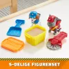 Rubble & Crew, figuras de acción Charger y Wheeler, con arena Kinetic Build-It y 2 herramientas de construcción, juguete PAW Patrol para niños y niñas a partir de 3 años