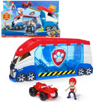 Set de vehículos Spinmaster PAW Patrol Launche & Rescue Patroller, plástico, multicolor, para niños a partir de 3 años