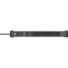 Regleta de enchufes Brennenstuhl 1391010610 3m 6 tomas AC para interior plata negro