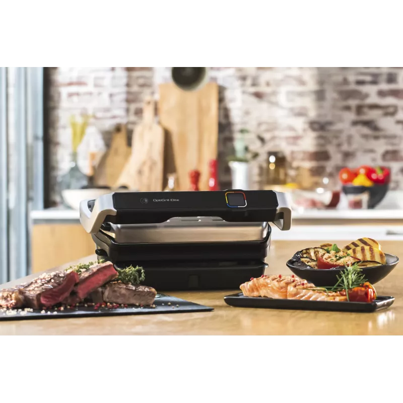 Parrilla de contacto Tefal OptiGrill Elite GC750D