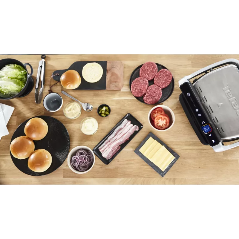 Parrilla de contacto Tefal OptiGrill Elite GC750D