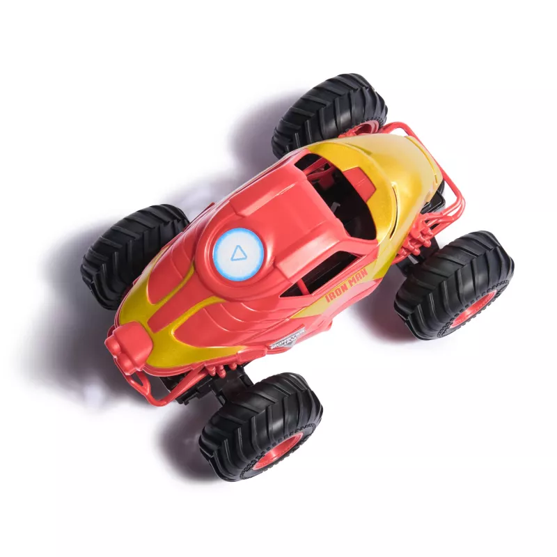 Monster Jam, Marvel Iron Man RC Monster Truck, escala 1:24, juguete para niños y niñas a partir de 3 años